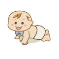 ハイハイする赤ちゃん