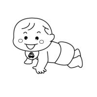 ハイハイする赤ちゃん