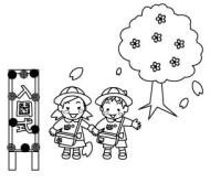 入園式【二人そろって】