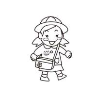 女の子の園児