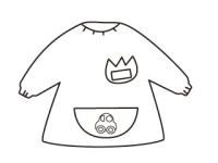 水色のスモック