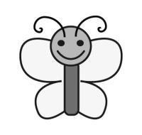 ちょうちょのキャラクター