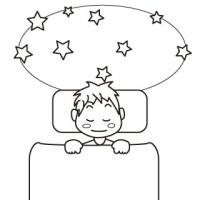眠る男の子【睡眠】