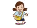 通園服の園児【女の子】