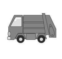 ゴミ収集車【清掃車】