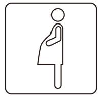 妊婦のマーク