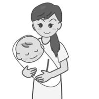 赤ちゃんとママ