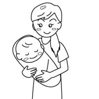 赤ちゃんとママ