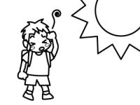 熱中症の小学生児童