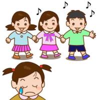 友達に仲間外れにされた女の子